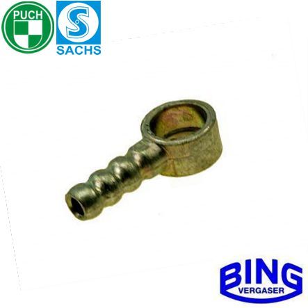 Raccord für Benzinschlauch Bing Vergaser Puch X30 Maxi Sachs